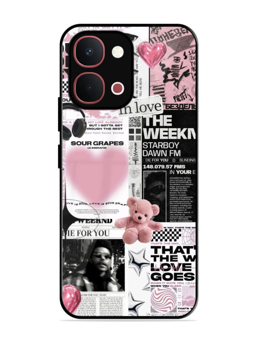 Aesthetic Music Collage Vivo T5x 5G Back Cover