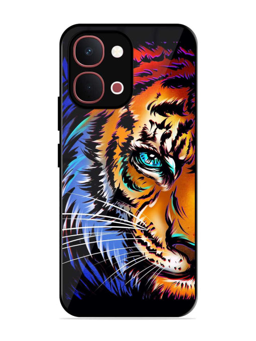 Colorful Lion Art Vivo T5x 5G Back Cover
