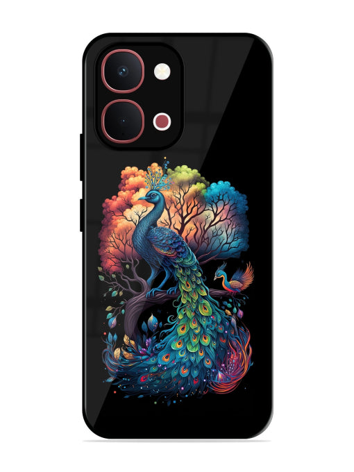 Peacock Tree Art Vivo T5x 5G Back Cover