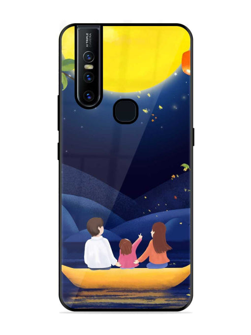 Happy Family And Beautiful View Vivo V15 Back Cover