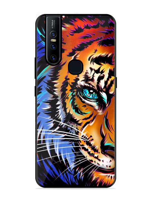 Colorful Lion Art Vivo V15 Back Cover