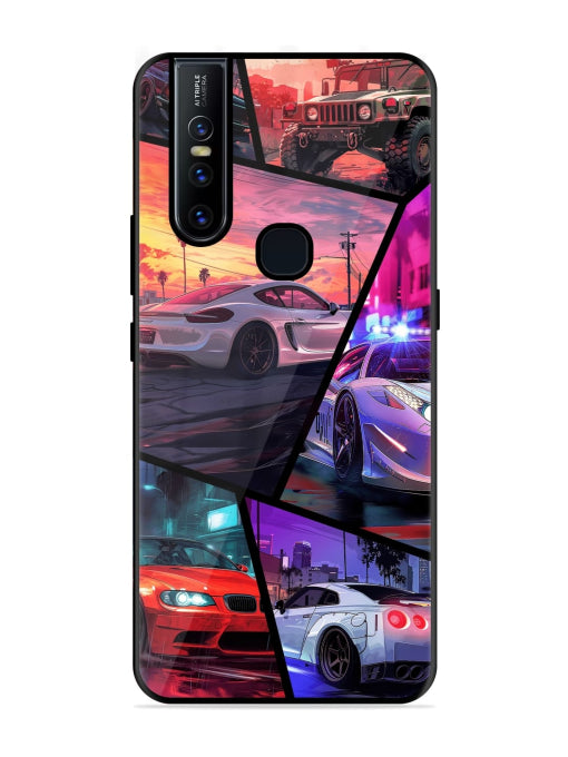 Ride In Pixels Vivo V15 Back Cover