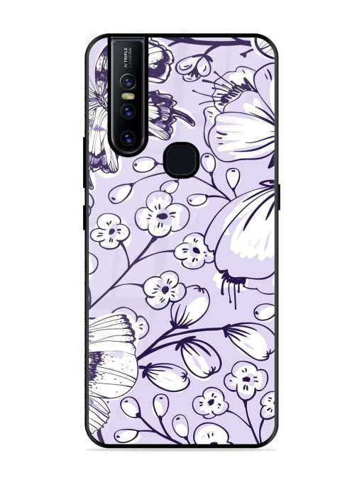 Butterflies Vivo V15 Back Cover