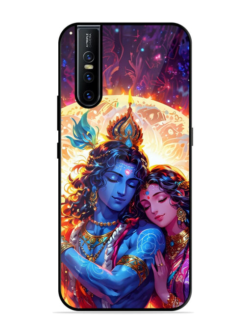 Radha Krishna Art Vivo V15 Pro Back cover