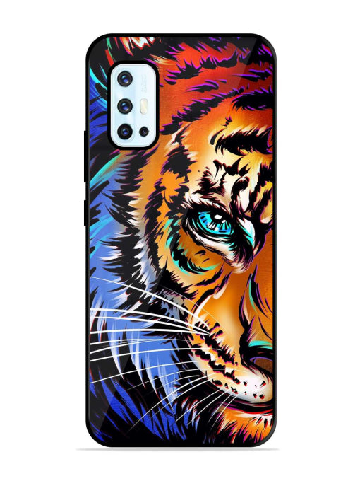 Colorful Lion Art Vivo V17  Back cover