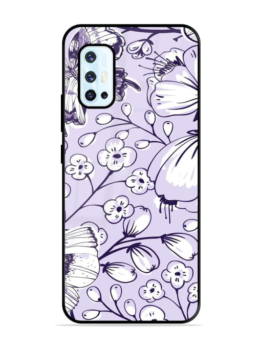 Butterflies Vivo V17 Back Cover