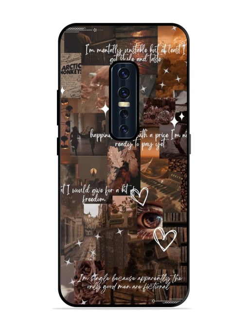 Melancholy Aesthetic Vivo V17 Pro Back cover