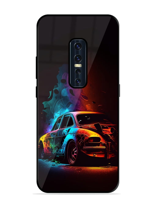 High Classic Car Art Vivo V17 Pro Back cover