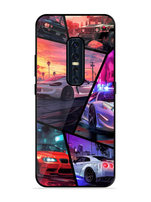 Ride In Pixels Vivo V17 Pro Back Cover
