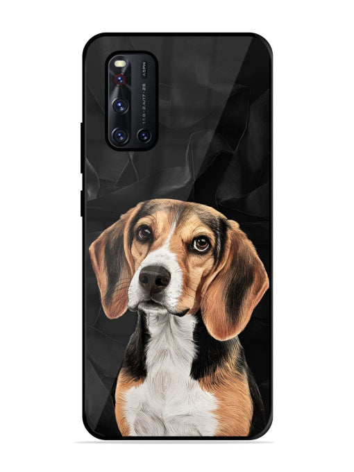 Beagle Portrait Vivo V19 Back cover