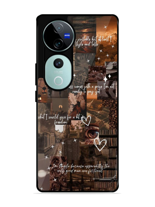 Melancholy Aesthetic Vivo V40/V40 Pro 5G Back cover