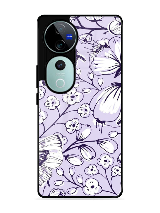Butterflies Vivo V40/V40 Pro 5G Back cover