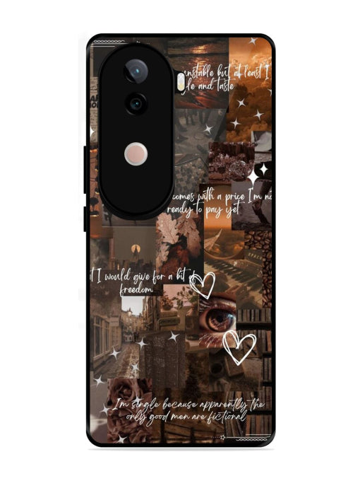 Melancholy Aesthetic Vivo V40e 5G Back cover