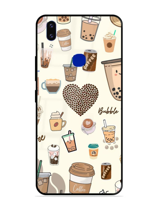Coffee & Boba Bliss Vivo V9/V9 Pro/V9 Youth Back cover