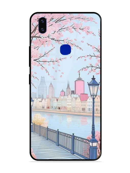 Pink Spring Metropolis Vivo V9/V9 Pro/V9 Youth Back cover