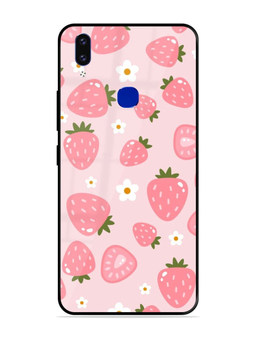 Juicy Strawberry Love Vivo V9/V9 Pro/V9 Youth Back cover
