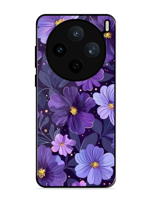 Purple Paradise Vivo X200T 5G Back Cover