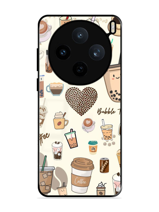 Coffee & Boba Bliss Vivo X200T 5G Back Cover