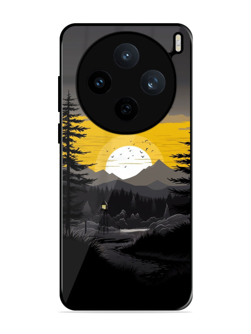 Sunset Vector Vivo X200T 5G Back Cover