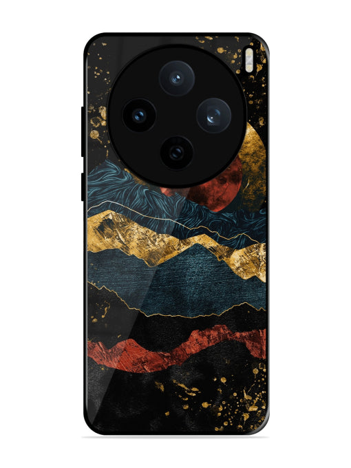 Gold Painting View Vivo X200T 5G Back Cover