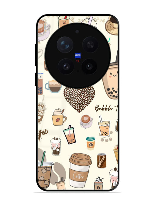 Coffee & Boba Bliss Vivo X300 Pro 5G Back Cover