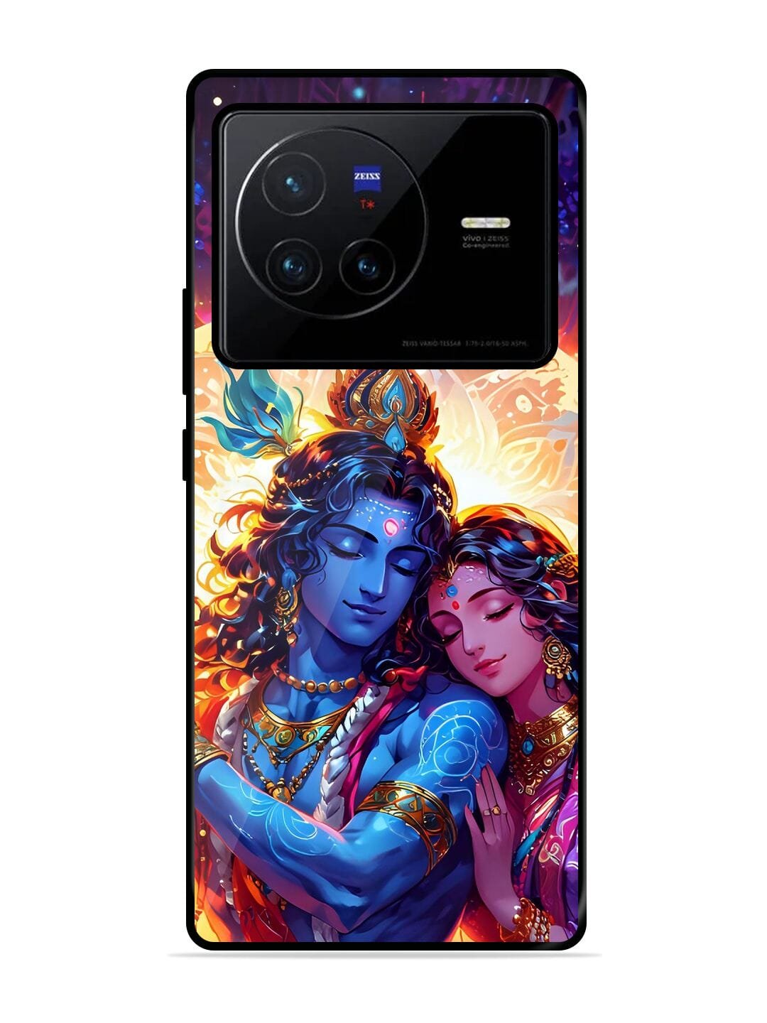 Radha Krishna Art Vivo X80 Back Cover