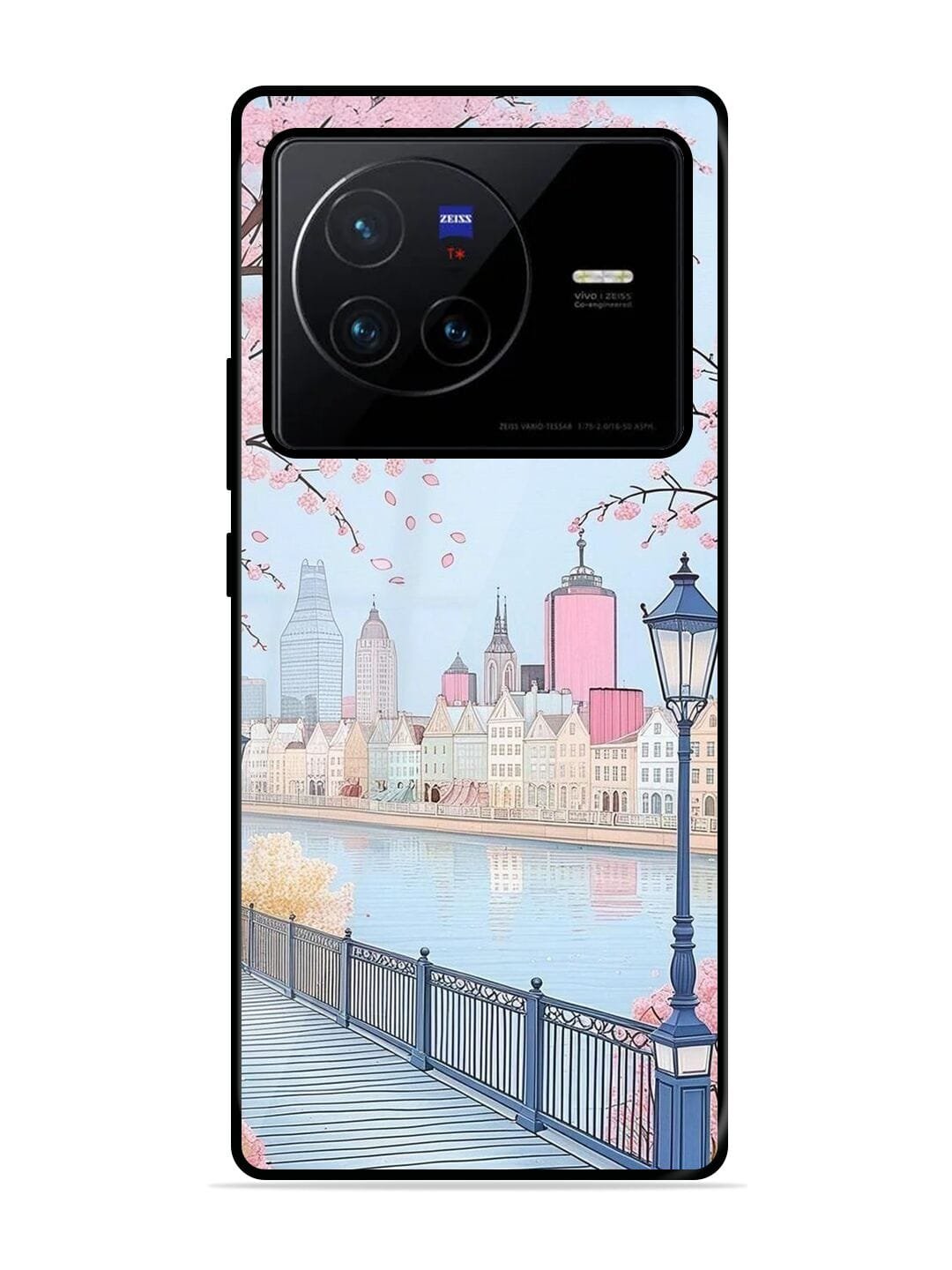 Pink Spring Metropolis Vivo X80 Back Cover