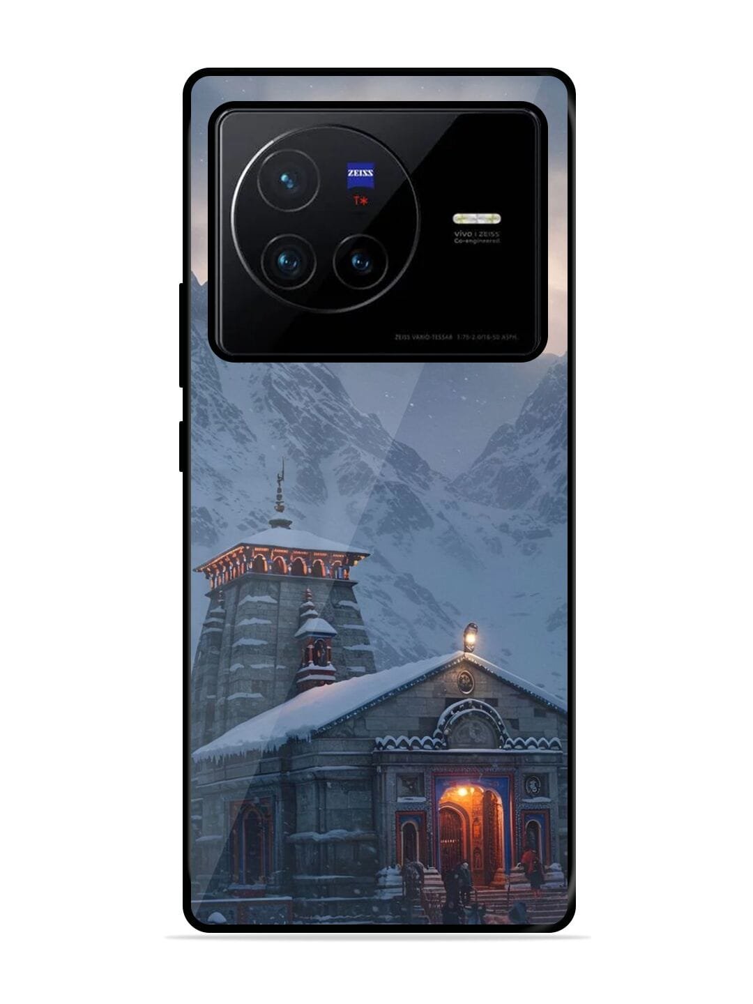 Himalayan Shiva Temple Vivo X80 Back Cover