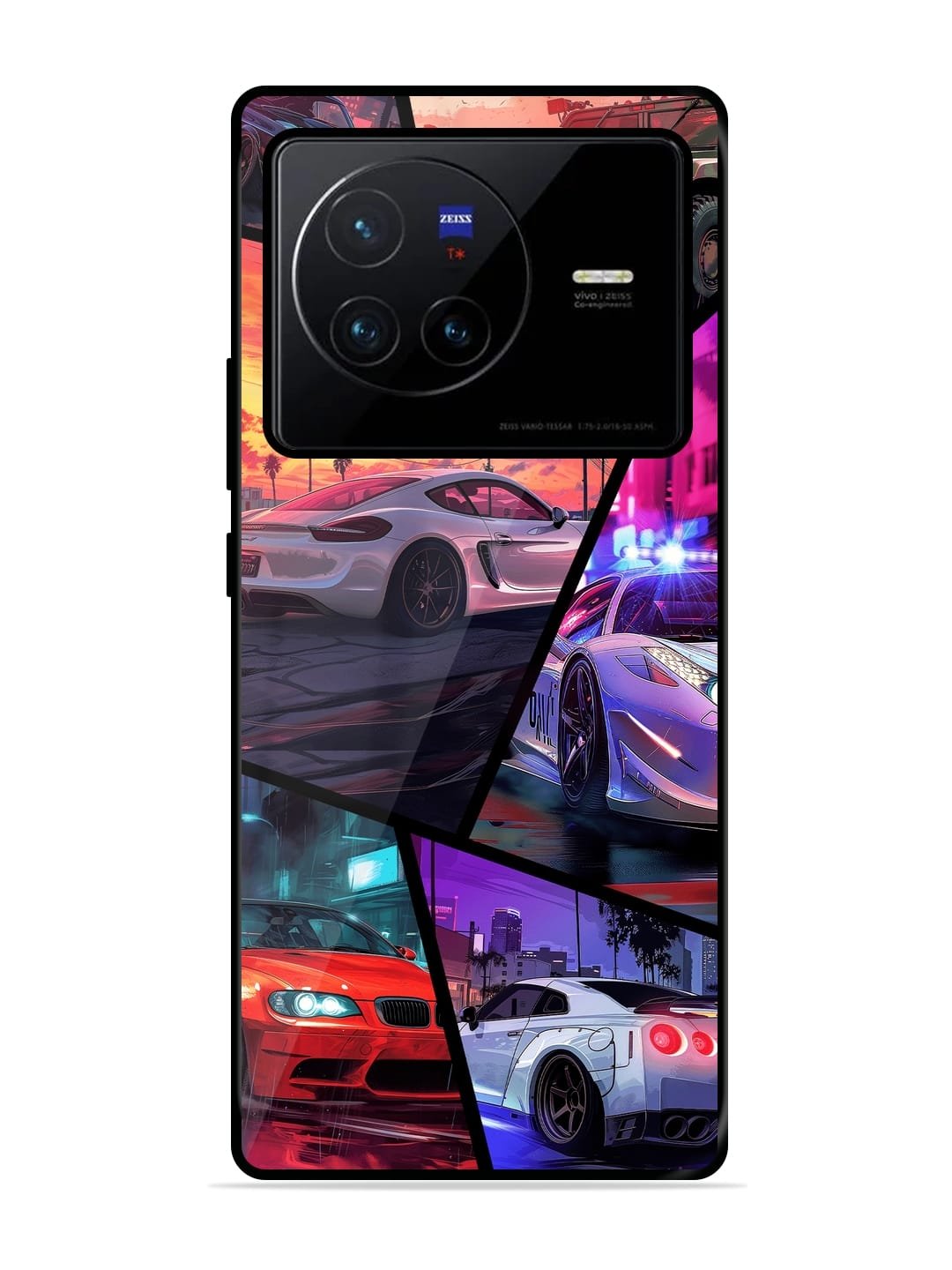 Ride In Pixels Vivo X80 Back Cover