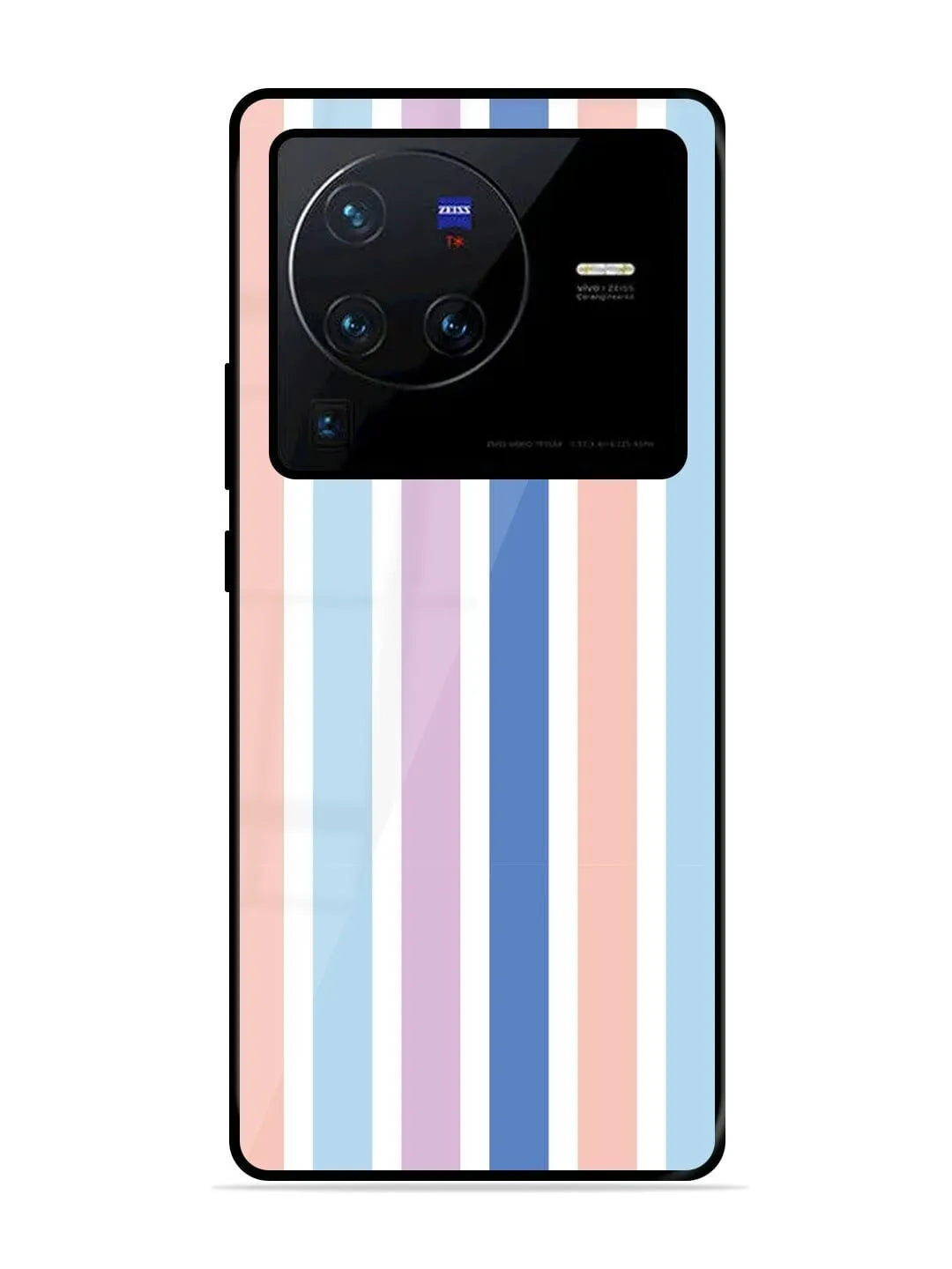 Candy Stripes Vivo T5e Back Cover