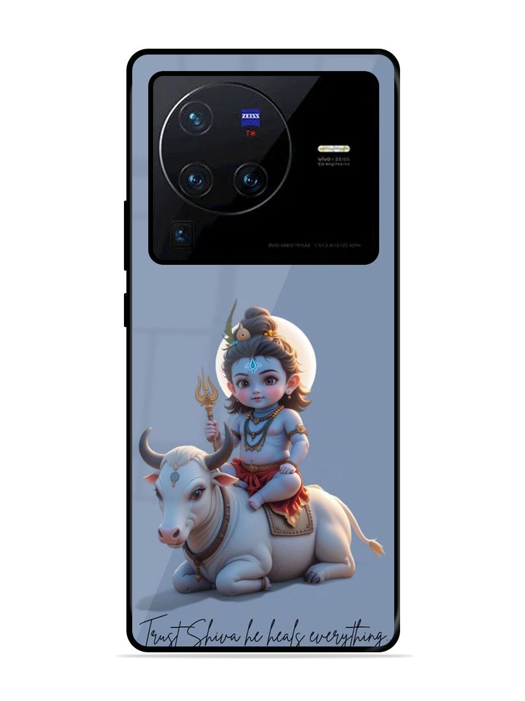 Bal Shiva & Nandi’s Blessings Vivo X80 Pro Back Cover