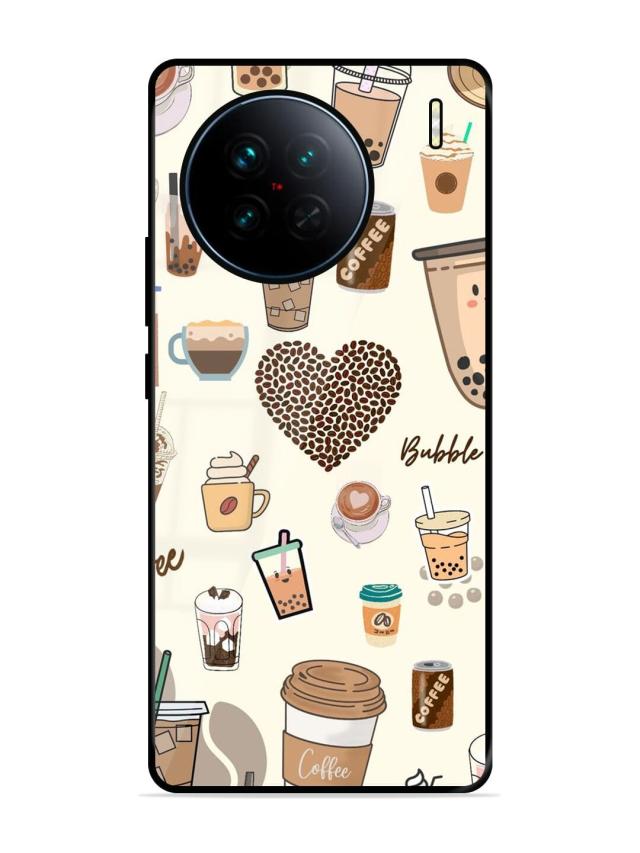 Coffee & Boba Bliss Vivo X90 5G Back Cover