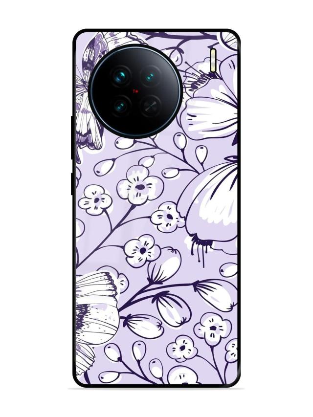 Butterflies Vivo X90 5G Back Cover