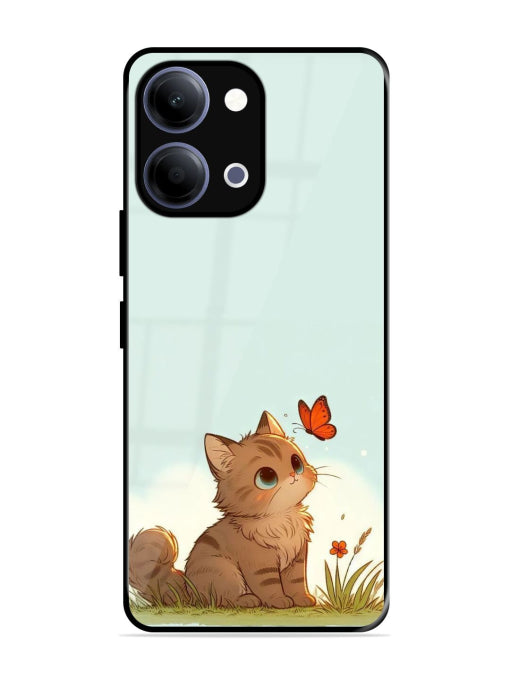 Whimsical Feline Friend Vivo Y05 4G Back Cover