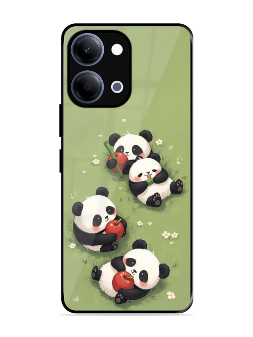 Little Panda Pups Vivo Y05 4G Back Cover