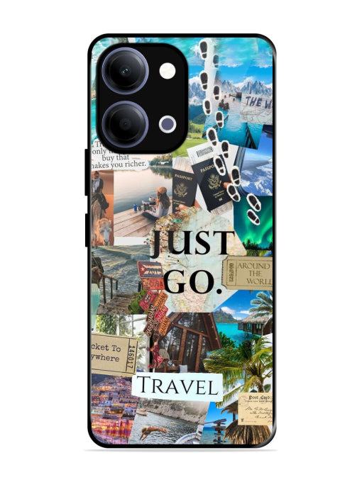 I Wanna Travel The World Vivo Y05 4G Back Cover