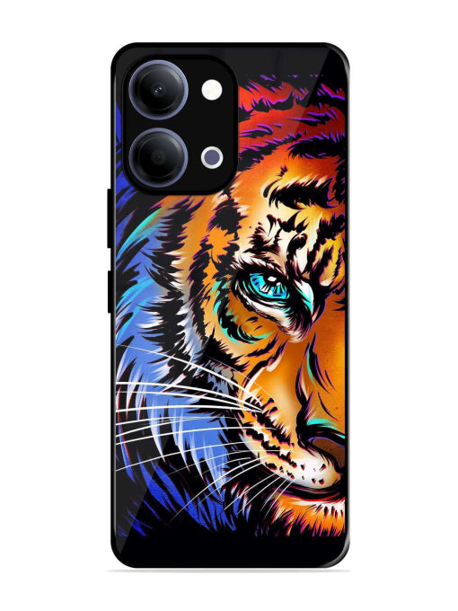 Colorful Lion Art Vivo Y05 4G Back Cover
