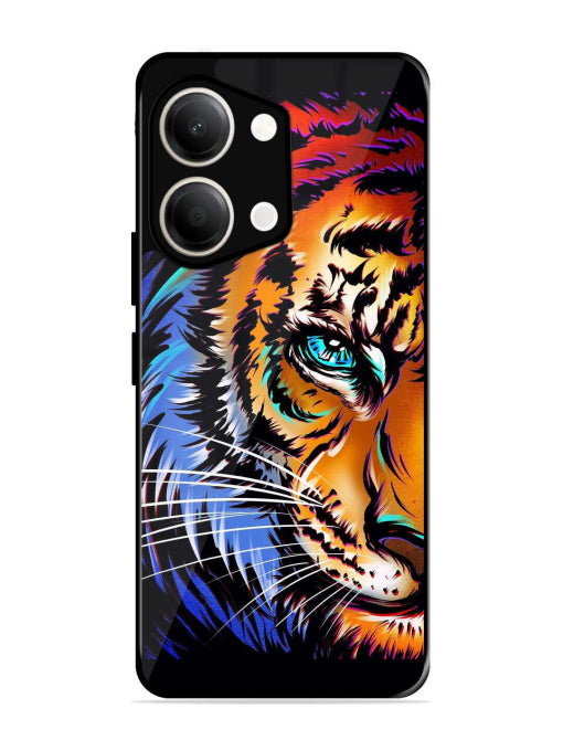 Colorful Lion Art Vivo Y11 5G Back Cover