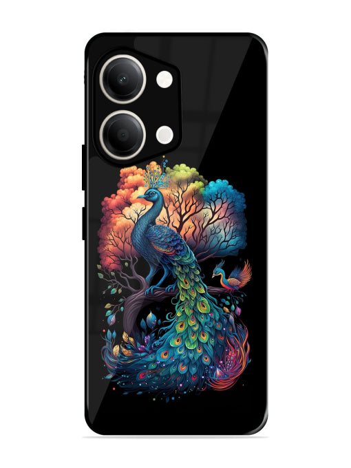 Peacock Tree Art Vivo Y11 5G Back Cover