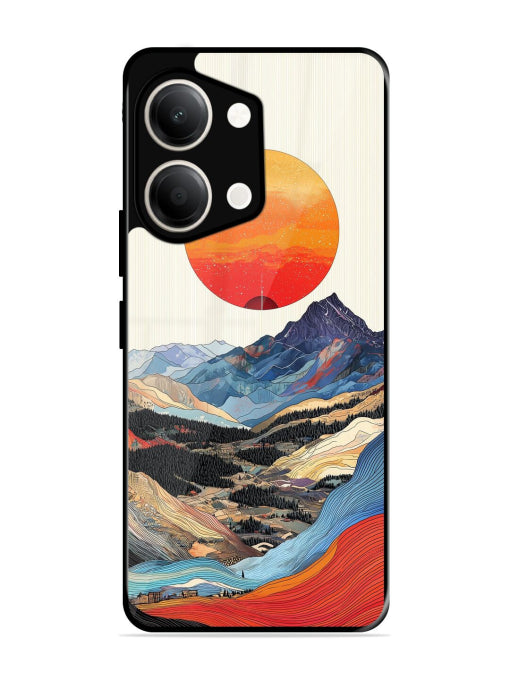 Sunset Mountains Vivo Y11 5G 5G Back Cover
