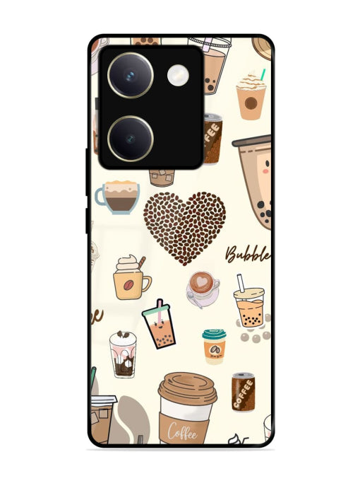 Coffee & Boba Bliss Vivo Y200 Pro 5G/ Y300 Plus 5G Back cover