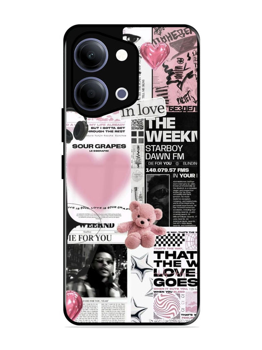 Aesthetic Music Collage Vivo Y21 5G Back Cover