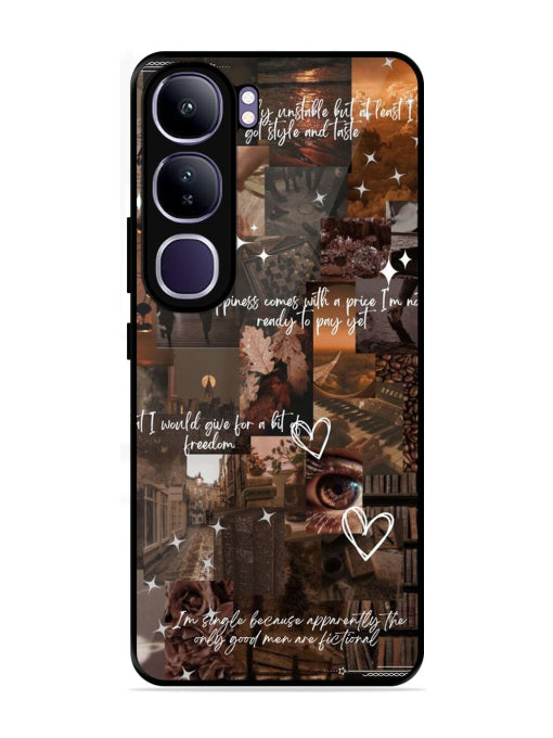 Melancholy Aesthetic Flute Vivo Y300 5G/ V40 Lite Back cover