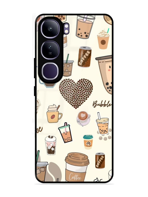 Coffee & Boba Bliss Vivo Y300 5G/ V40 Lite Back cover