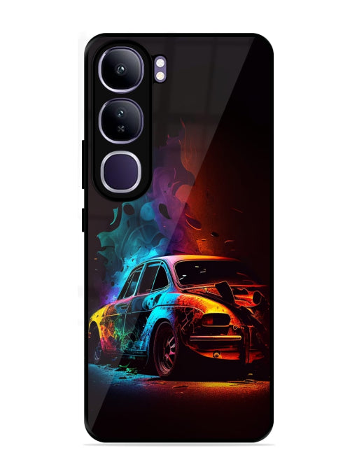 High Classic Car Art Vivo Y300 5G/ V40 Lite Back Cover
