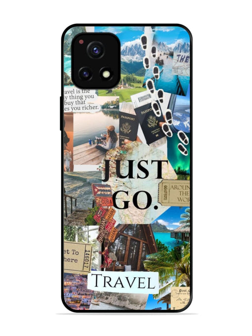 I Wanna Travel The World Vivo Y72 5G Back Cover