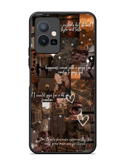 Melancholy Aesthetic Vivo Y72 5G Back Cover