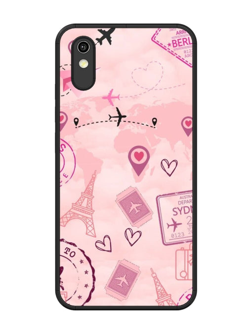 Pink Passport Vivo Y91i/Y1s Back cover
