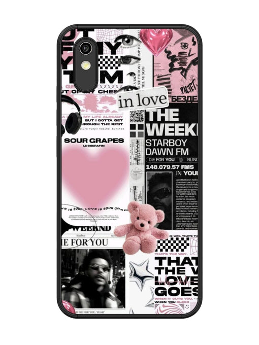 Aesthetic Music Collage Vivo Y91i/Y1s Back cover