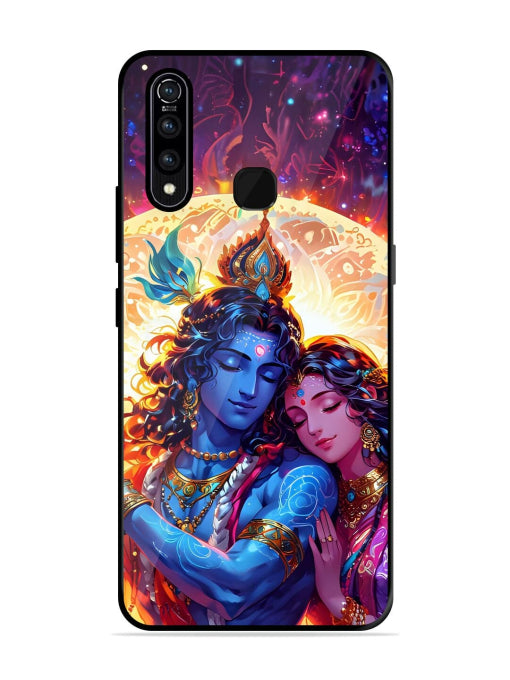 Radha Krishna Art Vivo Z1 Pro Back cover